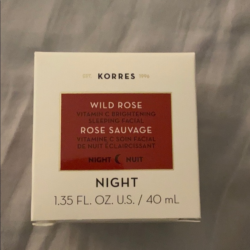 Korres Wild Rose sleeping facial